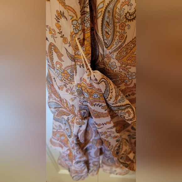 NWOT MSK sleeveless tiered sheath dress, fully lined, size large - Picture 9 of 11